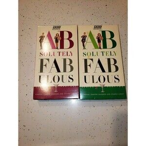 Absolutely Fabulous - Set. 2, Pt. 1 & 2(VHS, 1995) CBS FOX BBC